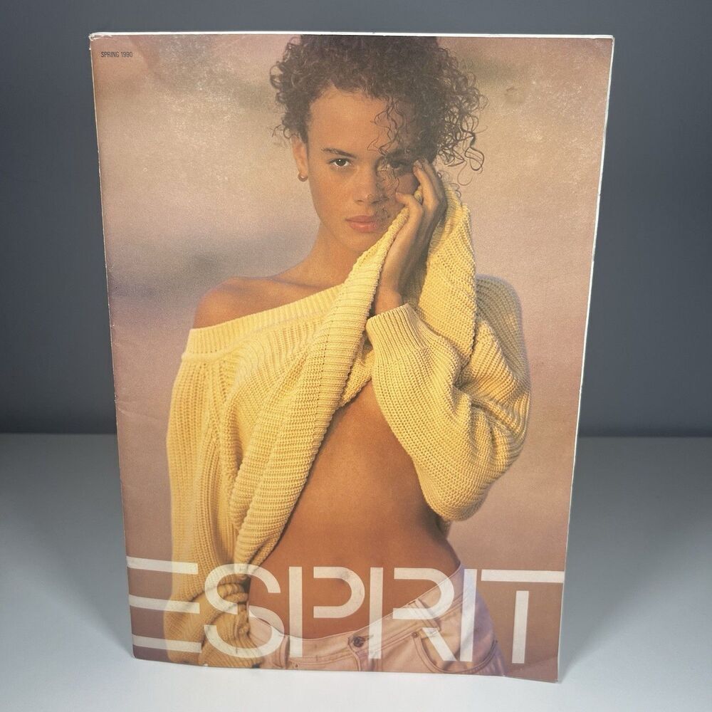 Vintage ESPRIT Spring 1990 Catalog Magazine Oversized Clothing Fashion
